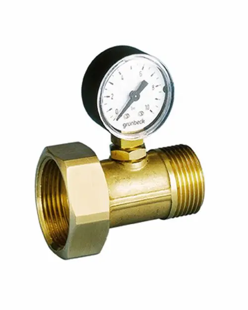 Grünbeck Manometer zur Betriebsdruckanzeige Anschluss R1, 100860, Artikel in Kategorie